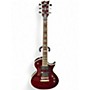 Used ESP LTD EC1000 Deluxe QUILTED RED Solid Body Electric Guitar QUILTED RED