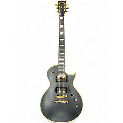 Used ESP LTD EC1000 Deluxe Satin Black Solid Body Electric Guitar