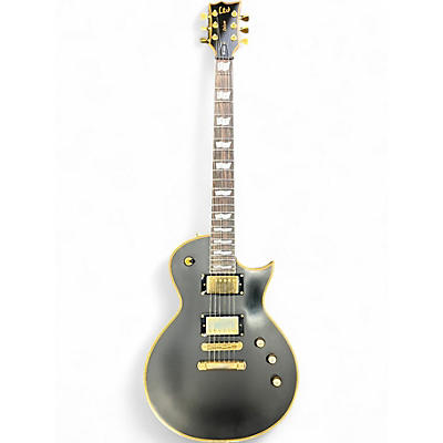 Used ESP LTD EC1000 Deluxe Satin Black Solid Body Electric Guitar