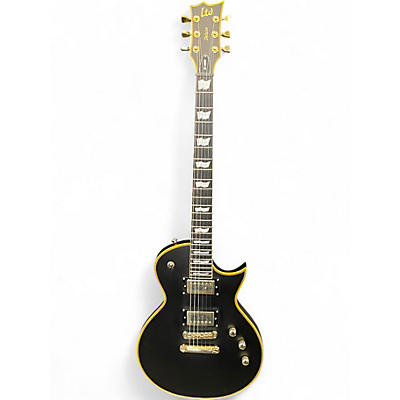 Used ESP LTD EC1000 Deluxe Satin Black Solid Body Electric Guitar