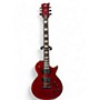 Used ESP LTD EC1000 Deluxe Spalted Maple Trans Red Solid Body Electric Guitar Spalted Maple Trans Red