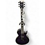 Used ESP LTD EC1000 Deluxe Trans Purple Solid Body Electric Guitar Trans Purple
