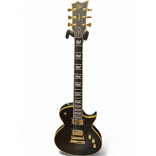 Used ESP LTD EC1000 Deluxe Vintage Black Solid Body Electric Guitar Vintage Black