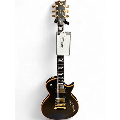 Used ESP LTD EC1000 Deluxe Vintage Black Solid Body Electric Guitar