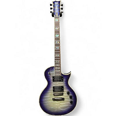 Used ESP LTD EC1000 Deluxe Violet Shadow Solid Body Electric Guitar