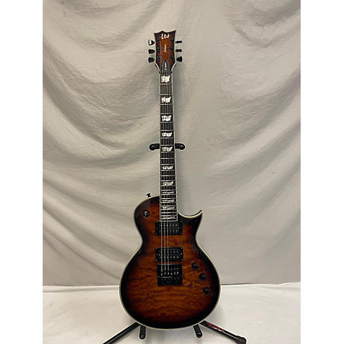 ESP Used ESP LTD EC1000 Evertune DARK BROWN SUNBURST Solid Body Electric Guitar DARK BROWN SUNBURST