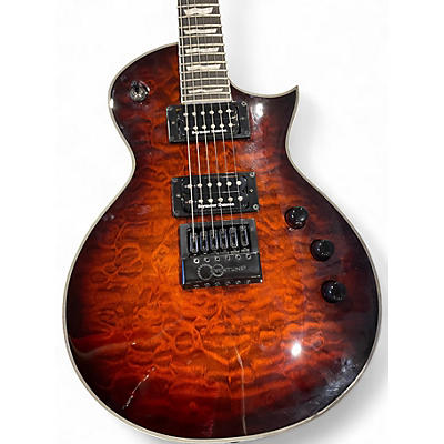 Used ESP LTD EC1000 Evertune ORANGE BURST Solid Body Electric Guitar