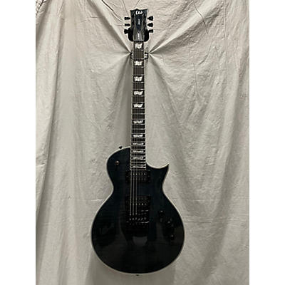 ESP Used ESP LTD EC1000 Evertune Trans Black Solid Body Electric Guitar