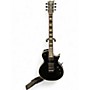 Used ESP LTD EC1000 FR Deluxe Black Solid Body Electric Guitar Black
