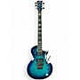 Used ESP LTD EC1000 FR Deluxe Blue Burst Solid Body Electric Guitar Blue Burst