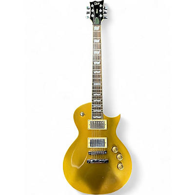 Used ESP LTD EC1000 Gold Solid Body Electric Guitar