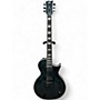 Used ESP LTD EC1000 PIEZO See Thru Black Solid Body Electric Guitar See Thru Black