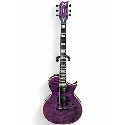 Used ESP LTD EC1000 Purple Solid Body Electric Guitar