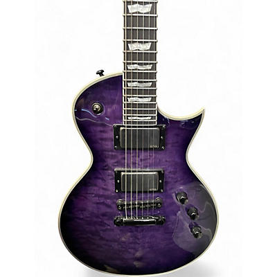 Used ESP LTD EC1000 Purple Solid Body Electric Guitar