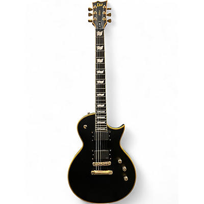 Used ESP LTD EC1000 Satin Black Solid Body Electric Guitar