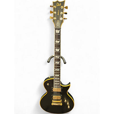 Used ESP LTD EC1000 Satin Black Solid Body Electric Guitar