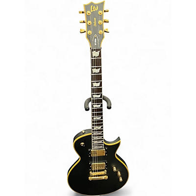 Used ESP LTD EC1000 Satin Black Solid Body Electric Guitar