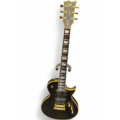 Used ESP LTD EC1000 Satin Black Solid Body Electric Guitar