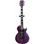 Used ESP LTD EC1000 Trans Purple Solid Body Electric Guitar Trans Purple