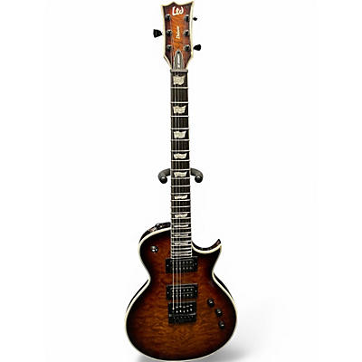 Used ESP LTD EC1000ET Trans Brown Solid Body Electric Guitar