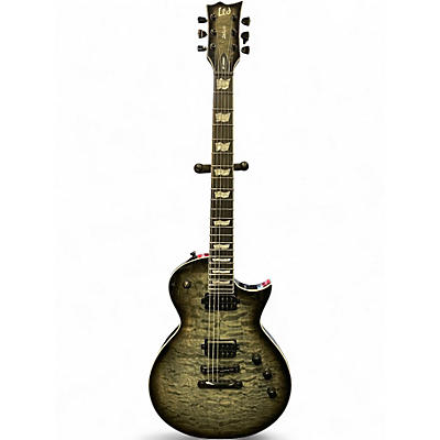 Used ESP LTD EC1000T CHARCOAL BURST Solid Body Electric Guitar