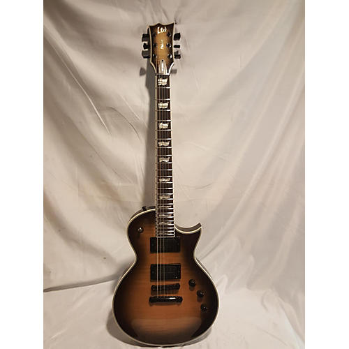 ESP Used ESP LTD EC1000T CTM BLACK NATURAL BURST Solid Body Electric Guitar BLACK NATURAL BURST