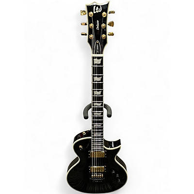 Used ESP LTD EC1000T CTM Black Solid Body Electric Guitar