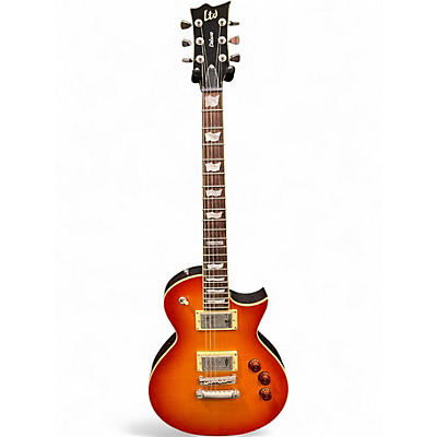 Used ESP LTD EC1000T CTM Cherry Sunburst Solid Body Electric Guitar