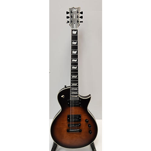 Used ESP LTD EC1000T CTM Tobacco Sunburst Satin Solid Body Electric Guitar Tobacco Sunburst Satin