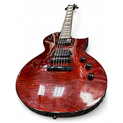 Used ESP LTD EC1001 DELUXE Tiger Eye Solid Body Electric Guitar