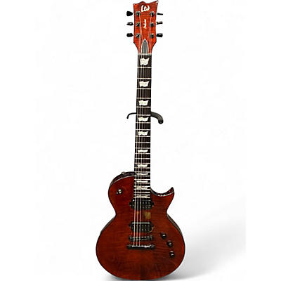 Used ESP LTD EC1001 FM RED Solid Body Electric Guitar