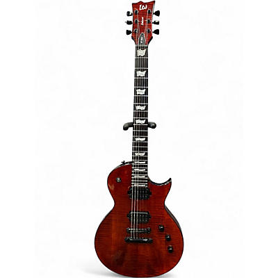 Used ESP LTD EC1001 Tiger Eye Solid Body Electric Guitar