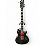Used ESP LTD EC1001FR Trans Black Solid Body Electric Guitar Trans Black