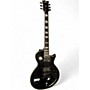 Used ESP LTD EC100T CTM Black Solid Body Electric Guitar Black