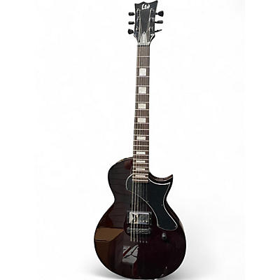Used ESP LTD EC201FT Black Solid Body Electric Guitar