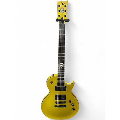 Used ESP LTD EC2025 50th Anniversary Metallic Gold Solid Body Electric Guitar