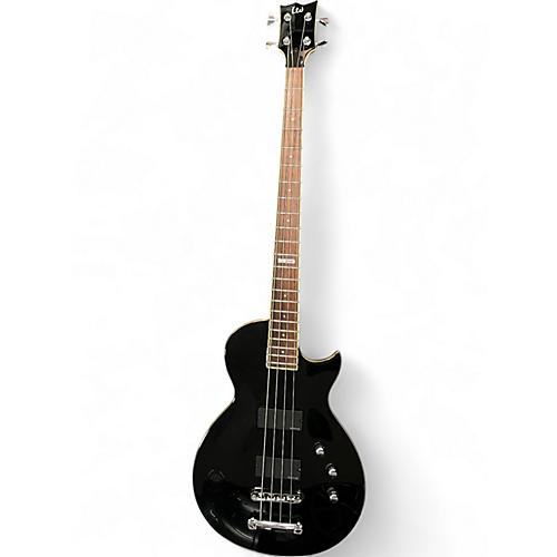 Used ESP LTD EC254AT Black Electric Bass Guitar Black