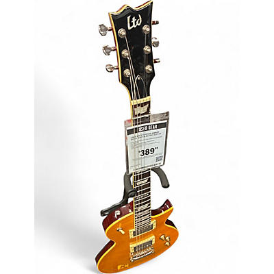 Used ESP LTD EC256 Amber Solid Body Electric Guitar