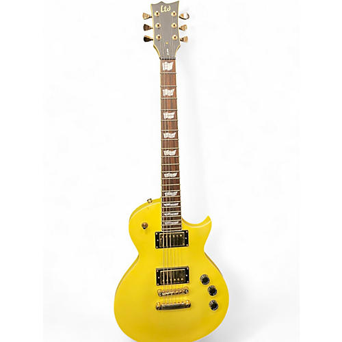 Used ESP LTD EC256 Antique White Solid Body Electric Guitar Antique White