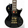 Used ESP LTD EC256 Black and Gold Solid Body Electric Guitar Black and Gold