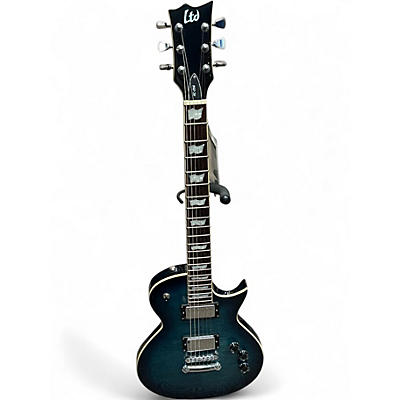 Used ESP LTD EC256 Blue Solid Body Electric Guitar