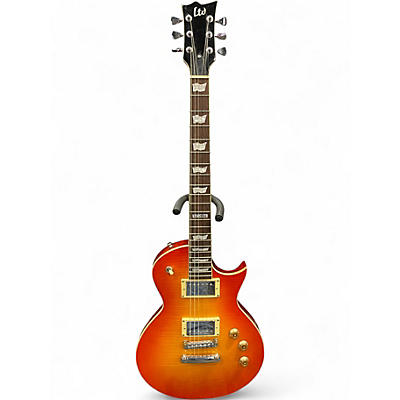 Used ESP LTD EC256 Cherry Sunburst Solid Body Electric Guitar