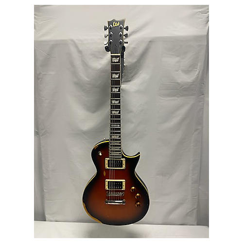 ESP Used ESP LTD EC256 DISTRESSED Vintage Sunburst Solid Body Electric Guitar Vintage Sunburst