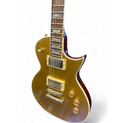 Used ESP LTD EC256 Gold Solid Body Electric Guitar