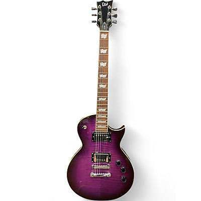 Used ESP LTD EC256 Purple Solid Body Electric Guitar