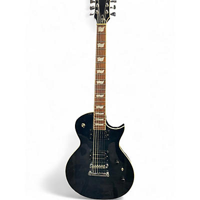 Used ESP LTD EC256 Trans Black Solid Body Electric Guitar