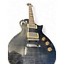 Used ESP LTD EC256 Transparent Navy Solid Body Electric Guitar Transparent Navy