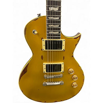 Used ESP LTD EC256 VINTAGE Gold Solid Body Electric Guitar