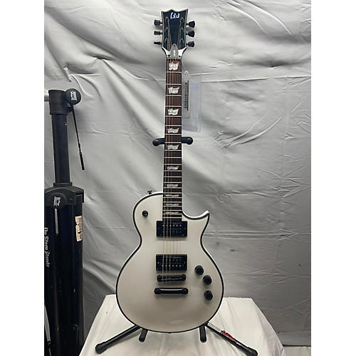 ESP Used ESP LTD EC256 White Solid Body Electric Guitar White