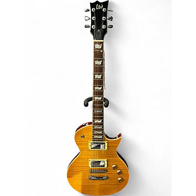 Used ESP LTD EC256 Yellow Solid Body Electric Guitar